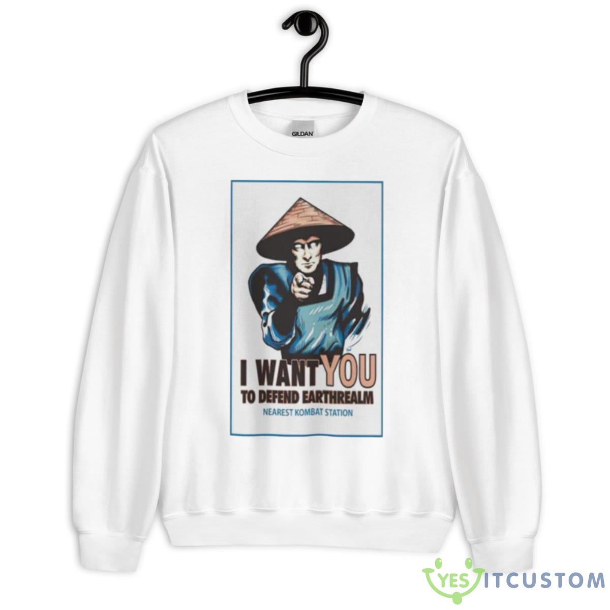 Nearest Kombat Station I Want You To Defend Earthrealm Shirt 11 Nearest Kombat Station I Want You To Defend Earthrealm Shirt - Unisex Heavy Blend Crewneck Sweatshirt