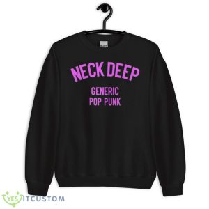 Neck Deep 2023 Shirt 8 Neck Deep 2023 Shirt - Unisex Crewneck Sweatshirt