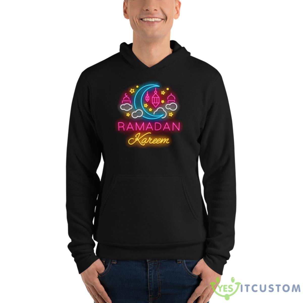 Neon Art Ramadan Kareem Shirt 4 Neon Art Ramadan Kareem Shirt - Unisex Fleece Pullover Hoodie