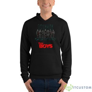 Neon Design The Boys Tv Show Shirt - Unisex Fleece Pullover Hoodie