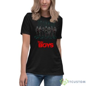 Neon Design The Boys Tv Show Shirt - Women's Relaxed Short Sleeve Jersey Tee