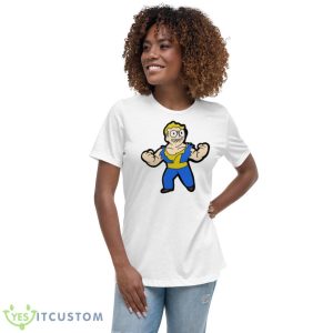 Nerd Rage Fallout Game Shirt - Women's Relaxed Short Sleeve Jersey Tee