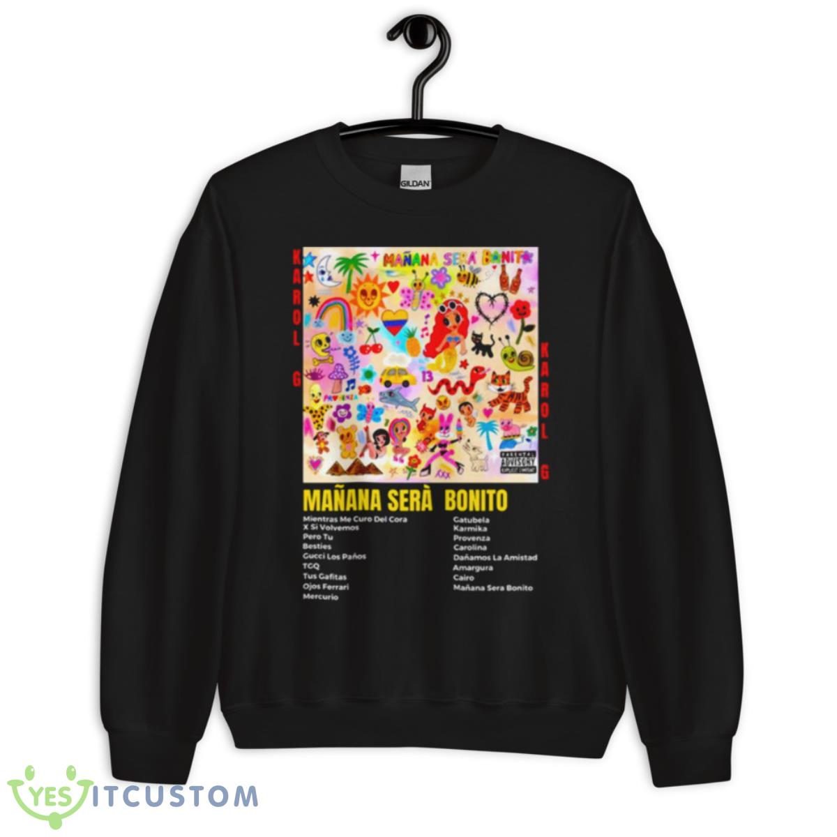 New Album Art Manana Sera Bonito Karol G Shirt 13 New Album Art Manana Sera Bonito Karol G Shirt - Unisex Crewneck Sweatshirt