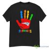 New England Patriots Hand Autism 2023 NFL Shirt - G500 Men’s Classic T-Shirt