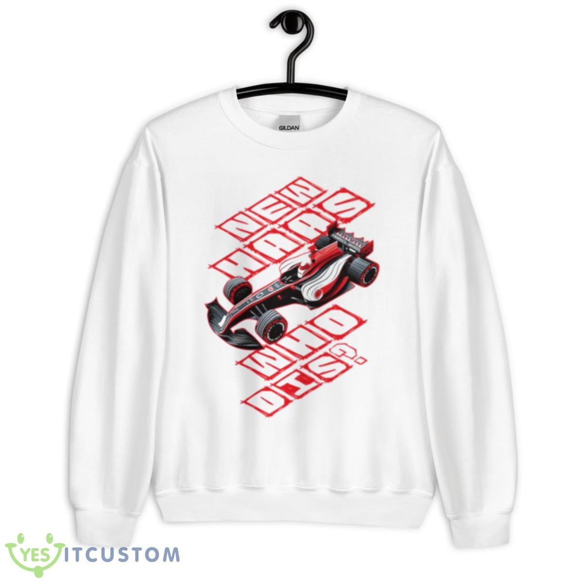 New Haas Who Dis F1 Drive To Survive Shirt 2 New Haas Who Dis F1 Drive To Survive Shirt - Unisex Heavy Blend Crewneck Sweatshirt