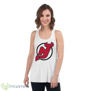 New Jersey Devils Shirt - Women's Flowy Racerback Tank