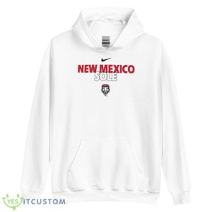 New Mexico Lobos Nike On Court Bench Shirt - Unisex Heavy Blend Hooded Sweatshirt