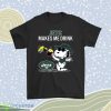 New York Jets Makes Me Drink Snoopy And Woodstock Men Women Shirt Product Photo 1