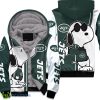 New York Jets Snoopy Lover 3d Printed Unisex Fleece Hoodie Product Photo 1