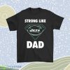 New York Jets Strong Like Dad Superman Nfl Men Women Shirt Product Photo 1