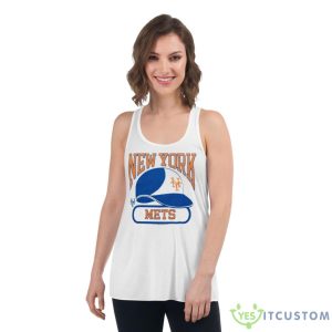New York Mets Helmet 2023 Shirt - Women's Flowy Racerback Tank