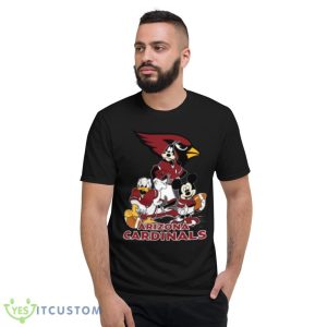NFL Arizona Cardinals Mickey Mouse Donald Duck Goofy Football Shirt T-Shirt Product Photo 4