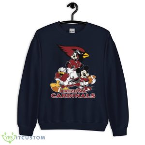 NFL Arizona Cardinals Mickey Mouse Donald Duck Goofy Football Shirt T-Shirt Product Photo 5