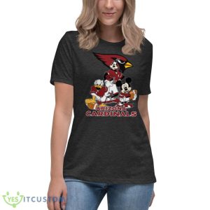 NFL Arizona Cardinals Mickey Mouse Donald Duck Goofy Football Shirt T-Shirt Product Photo 10