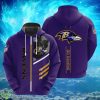 NFL Baltimore Ravens Big Logo Backside Hoodies Print Full Product Photo 1