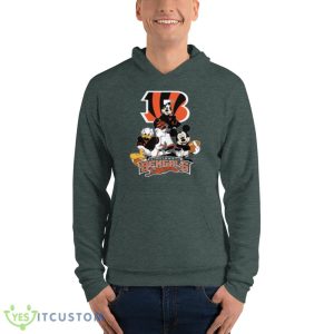 NFL Cincinnati Bengals Mickey Mouse Donald Duck Goofy Football Shirt T-Shirt 17 NFL Cincinnati Bengals Mickey Mouse Donald Duck Goofy Football Shirt T-Shirt Product Photo 7