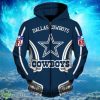 NFL Dallas Cowboys Big Logo Backside Hoodies Print Full Product Photo 1