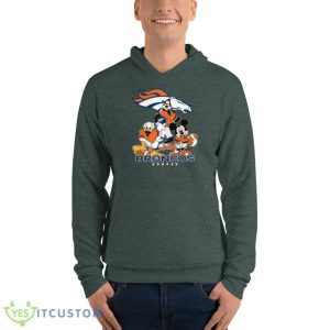 NFL Denver Broncos Mickey Mouse Donald Duck Goofy Football Shirt T-Shirt 17 NFL Denver Broncos Mickey Mouse Donald Duck Goofy Football Shirt T-Shirt Product Photo 7
