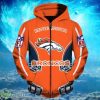 NFL Football Denver Broncos Custom With Zipper Jacket Pullover Hoodies Print Full Product Photo 1