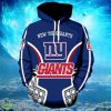 NFL Football New York Giants Custom With Zipper Jacket Pullover Hoodies Print Full Product Photo 1