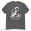 NFL Los Angeles Rams Mickey Mouse Donald Duck Goofy Football Shirt T-Shirt Product Photo 1