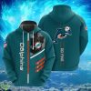NFL Miami Dolphins Big Logo Backside Go Fins Hoodies Print Full Product Photo 1