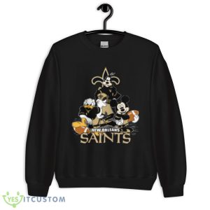 NFL New Orleans Saints Mickey Mouse Donald Duck Goofy Football Shirt T-Shirt Product Photo 6