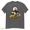 NFL Pittsburgh Steelers Mickey Mouse Donald Duck Goofy Football Shirt T-Shirt Product Photo 1