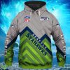 NFL Seattle Seahawks Zip Up Hoodie, Pullover Hoodies 3D Print Full Product Photo 1