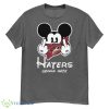 NHL Arizona Coyotes Haters Gonna Hate Mickey Mouse Disney Hockey T Shirt Product Photo 1