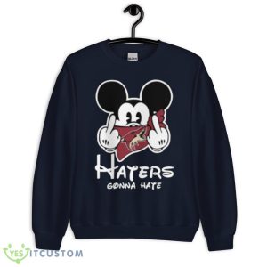 NHL Arizona Coyotes Haters Gonna Hate Mickey Mouse Disney Hockey T Shirt Product Photo 5
