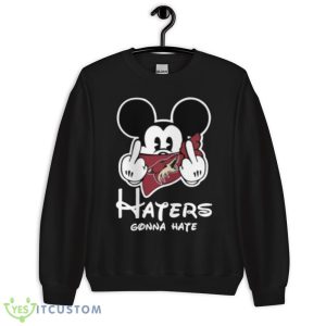 NHL Arizona Coyotes Haters Gonna Hate Mickey Mouse Disney Hockey T Shirt Product Photo 6