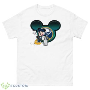NHL Buffalo Sabres Stanley Cup Mickey Mouse Disney Hockey T Shirt Product Photo 1