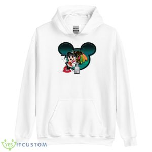 NHL Chicago Blackhawks Stanley Cup Mickey Mouse Disney Hockey T Shirt Product Photo 3