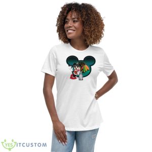 NHL Chicago Blackhawks Stanley Cup Mickey Mouse Disney Hockey T Shirt Product Photo 5
