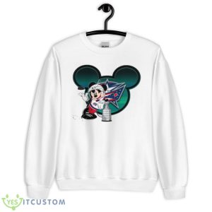 NHL Columbus Blue Jackets Stanley Cup Mickey Mouse Disney Hockey T Shirt Product Photo 2