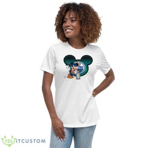 NHL Edmonton Oilers Stanley Cup Mickey Mouse Disney Hockey T Shirt Product Photo 5