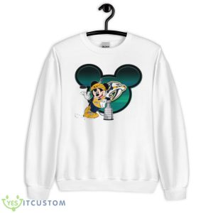 NHL Nashville Predators Stanley Cup Mickey Mouse Disney Hockey T Shirt Product Photo 2
