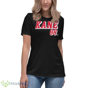 NHL Patrick Kane New York 88 Shirt - Women's Relaxed Short Sleeve Jersey Tee