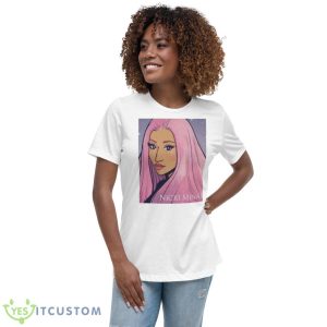 Nicki Minaj Vintage Sweatshirt - Women's Relaxed Short Sleeve Jersey Tee