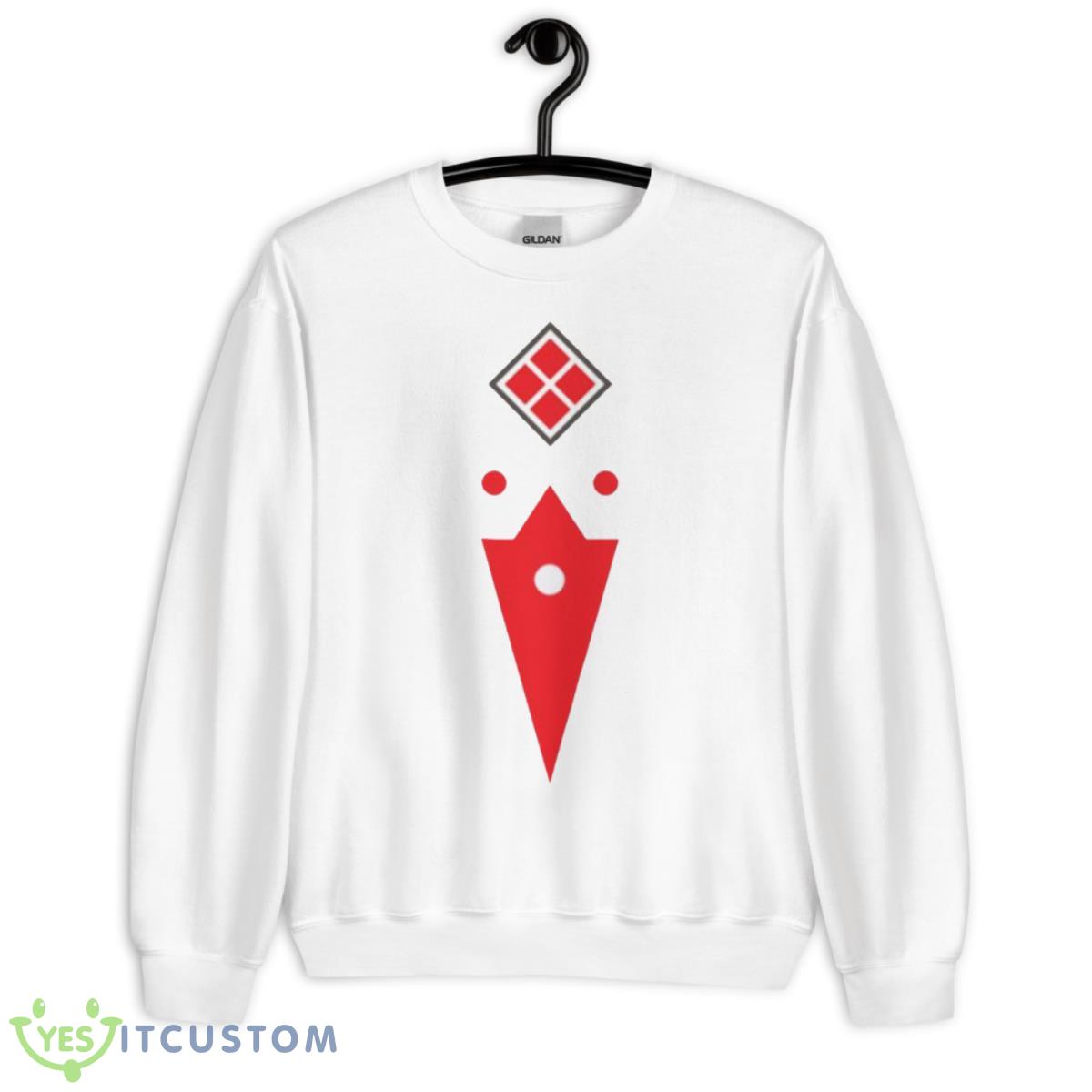 Nier Automata Quest Marker Shirt 2 Nier Automata Quest Marker Shirt - Unisex Heavy Blend Crewneck Sweatshirt