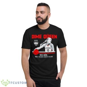 Nika Mühl Dime Qüeen Single Season Assists Record Shirt 7 Nika Mühl Dime Qüeen Single Season Assists Record Shirt - Short Sleeve T-Shirt