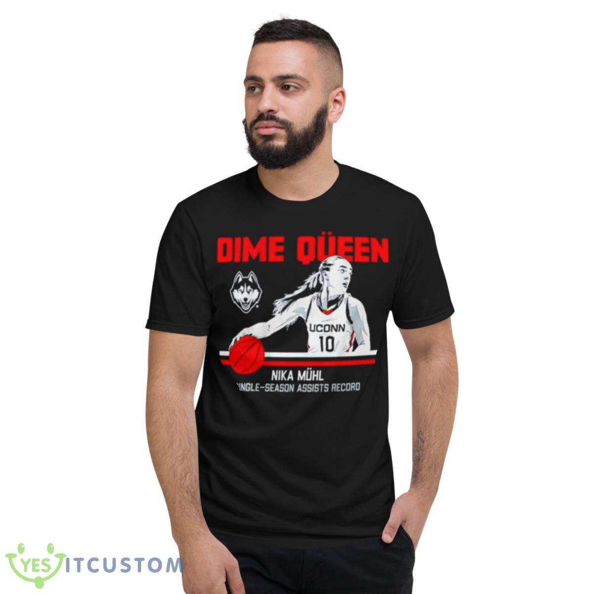 Nika Mühl Dime Qüeen Single Season Assists Record Shirt 13 Nika Mühl Dime Qüeen Single Season Assists Record Shirt - Short Sleeve T-Shirt