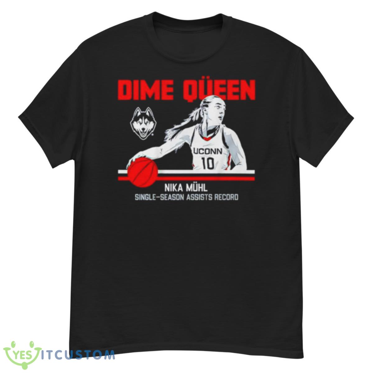 Nika Mühl Dime Qüeen Single Season Assists Record Shirt 12 Nika Mühl Dime Qüeen Single Season Assists Record Shirt - G500 Men’s Classic T-Shirt
