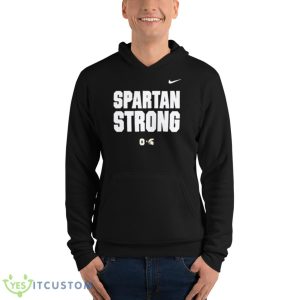 Nike Spartans Illustrated Ohio State Vs Spartan Strong Shirt - Unisex Fleece Pullover Hoodie