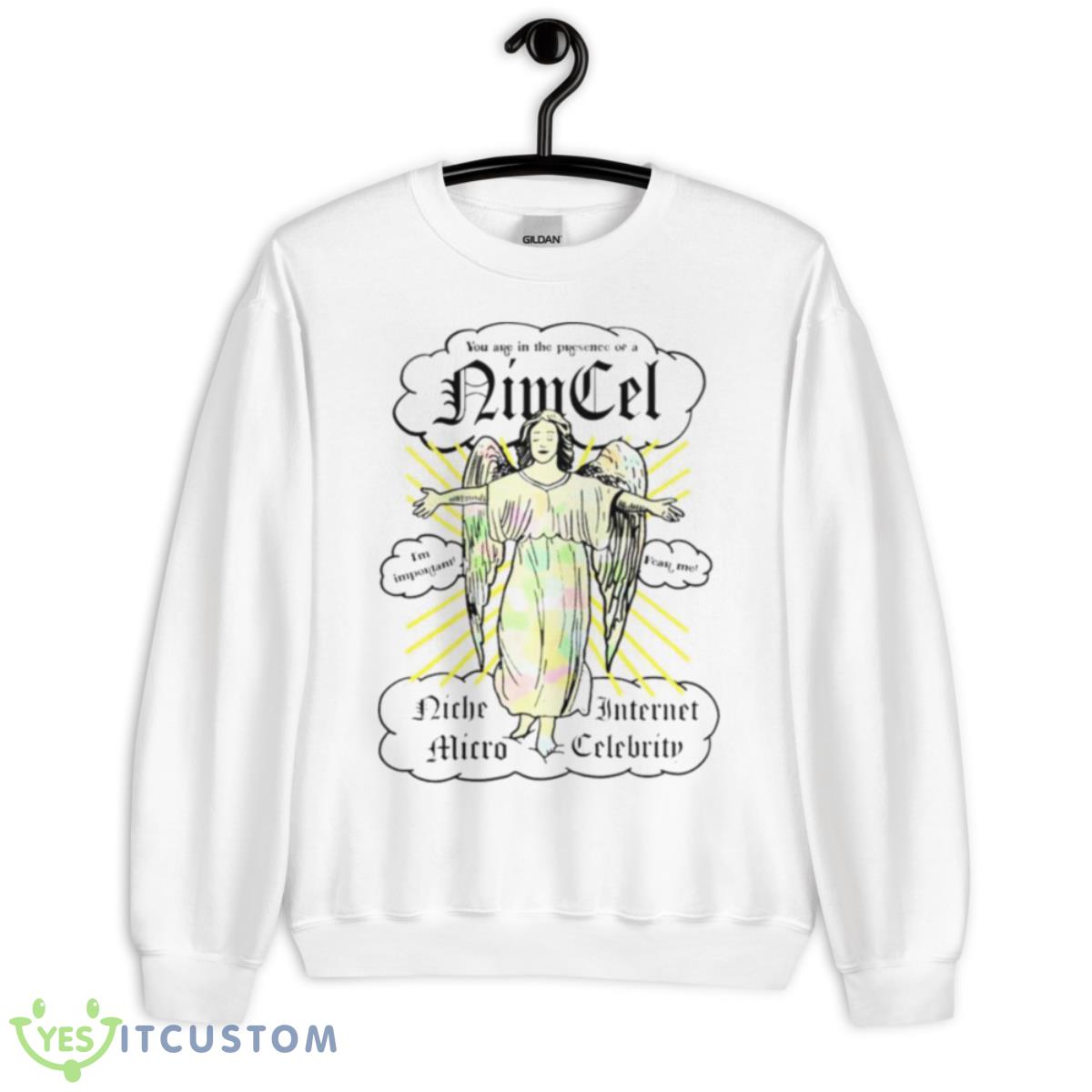 Nimcel Niche Internet Micro Celebrity Shirt 2 Nimcel Niche Internet Micro Celebrity Shirt - Unisex Heavy Blend Crewneck Sweatshirt