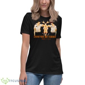 Nine Twelve And Mishima Lisa Terror In Resonance Shirt - Women's Relaxed Short Sleeve Jersey Tee