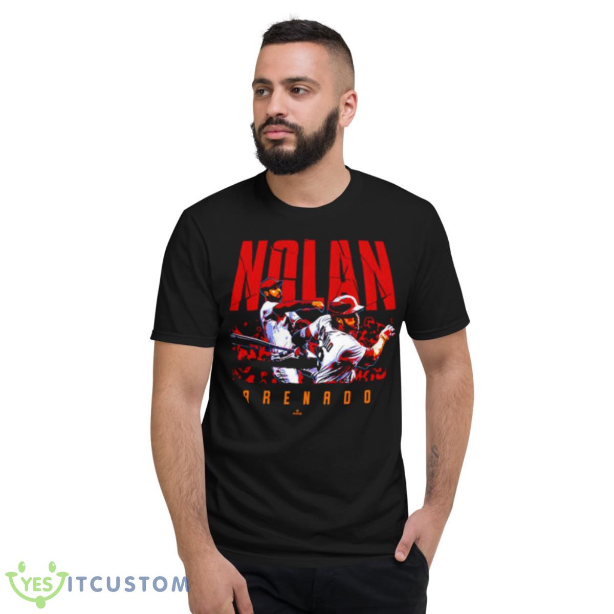 Nolan Arenado Baseball Player Shirt 2 Nolan Arenado Baseball Player Shirt - Short Sleeve T-Shirt