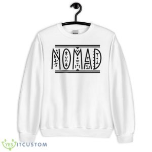 Nomad Icon Font Megalo Box Shirt - Unisex Heavy Blend Crewneck Sweatshirt