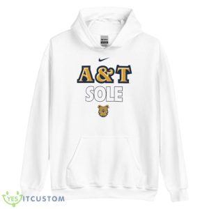 North Carolina A&T Aggies Nike On Court Bench Shirt 7 North Carolina A&T Aggies Nike On Court Bench Shirt - Unisex Heavy Blend Hooded Sweatshirt